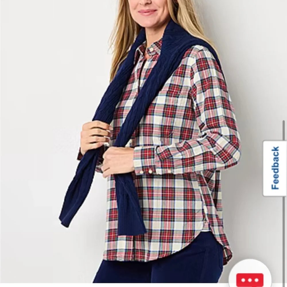Plaid button down - Picture 3 of 3